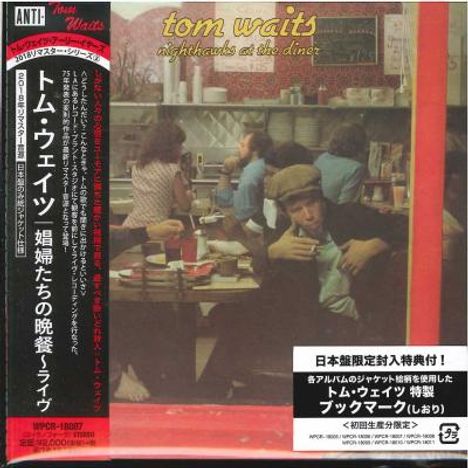 Tom Waits (geb. 1949): Nighthawks At The Diner (Digisleeve), CD