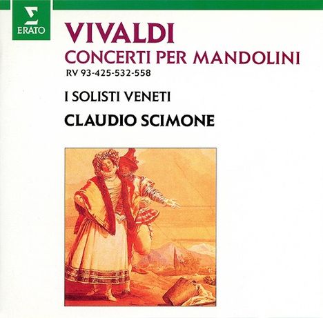 Antonio Vivaldi (1678-1741): Konzert für 2 Mandolinen RV 532 (UHQ-CD), CD