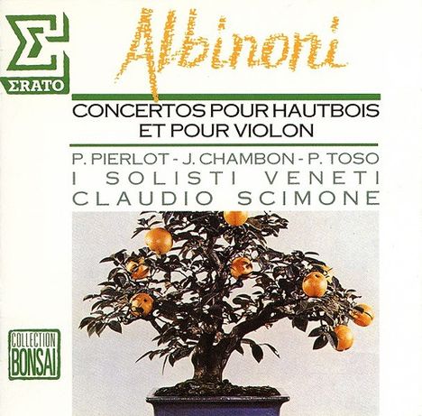 Tomaso Albinoni (1671-1751): Oboenkonzerte op.9 Nr.2,3,5,6,11 (UHQ-CD), CD