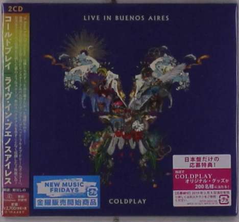 Coldplay: Live In Buenos Aires (Digisleeve), 2 CDs