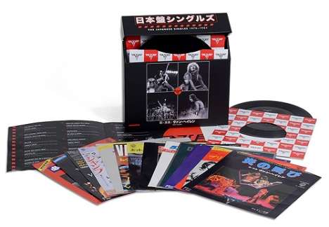 Van Halen: The Japanese Singles 1978 - 1984 (Limited Edition), 13 Singles 7"