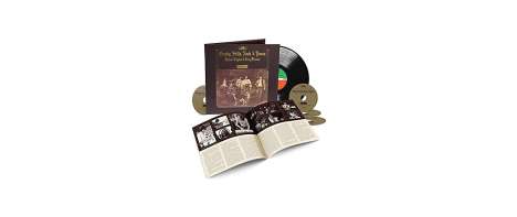 Crosby, Stills, Nash &amp; Young: Déjà Vu (Limited 50th Anniversary Deluxe Edition) (Non Japan-made Discs), 1 LP und 4 CDs