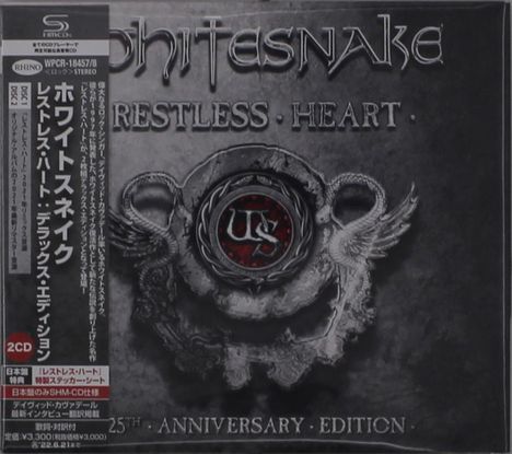 Whitesnake: Restless Heart (25th Anniversary Deluxe Edition) (Digipack), 2 CDs