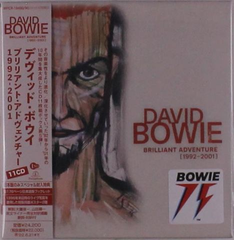 David Bowie (1947-2016): Brilliant Adventure (1992 - 2001), 11 CDs