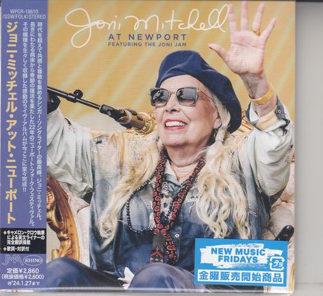 Joni Mitchell (geb. 1943): Joni Mitchell At Newport (Digisleeve), CD