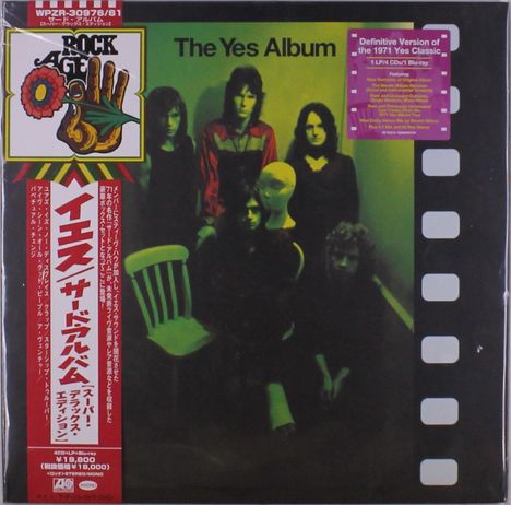 Yes: The Yes Album (Super Deluxe Edition) (Hardcoverbook), 1 LP, 4 CDs und 1 Blu-ray Audio