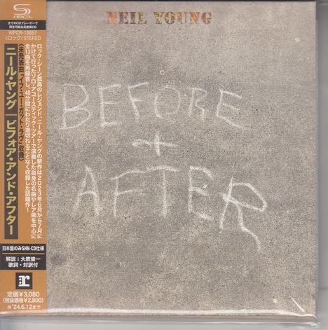 Neil Young: Before And After (SHM-CD) (Digisleeve), CD