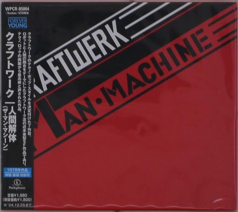 Kraftwerk: The Man Machine, CD