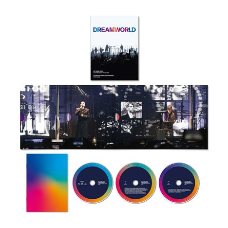 Pet Shop Boys: Dreamworld: The Greatest Hits Live, 2 CDs und 1 Blu-ray Disc