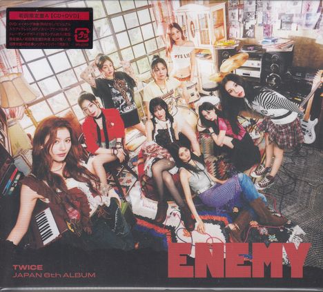 Twice (South Korea): Enemy (Type-A), 1 CD und 1 DVD