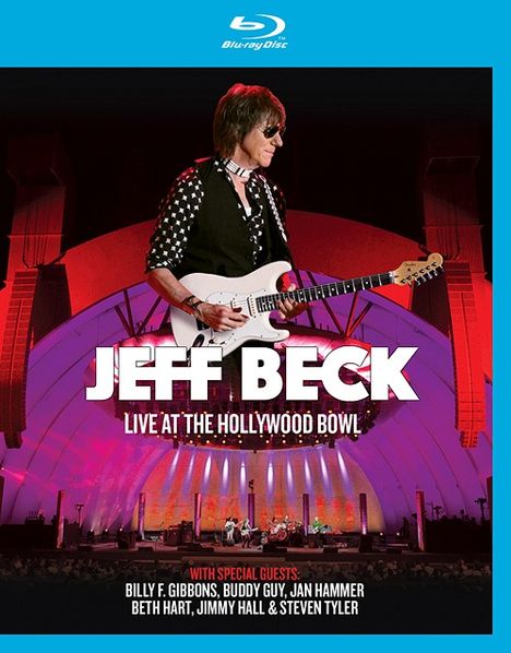 Jeff Beck: Live At The Hollywood Bowl, 1 Blu-ray Disc und 2 CDs