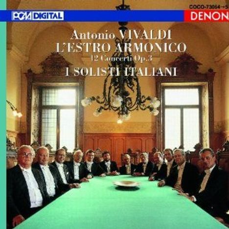 Antonio Vivaldi (1678-1741): Concerti op.3 Nr.1-12 "L'estro Armonico" (Blu-spec CD), 2 CDs