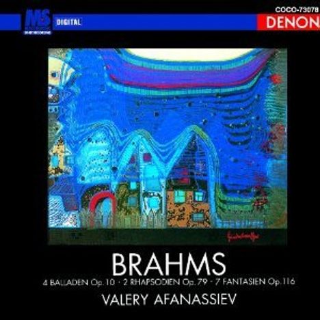 Johannes Brahms (1833-1897): Balladen op.10 Nr.1-4 (Blu-spec CD), CD