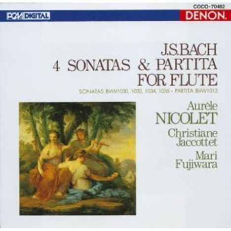 Johann Sebastian Bach (1685-1750): Flötensonaten BWV 1030,1032,1034,1035 (Blu-spec CD), CD
