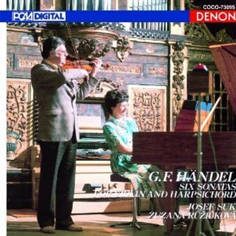 Georg Friedrich Händel (1685-1759): 6 Violinsonaten (Blu-spec CD), CD