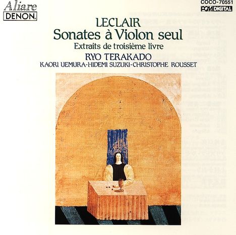 Jean Marie Leclair (1697-1764): Sonaten für Violine &amp; Bc op.5 (Blu-spec CD), CD
