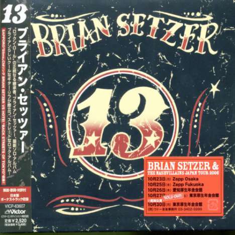 Brian Setzer: 13 +1, CD