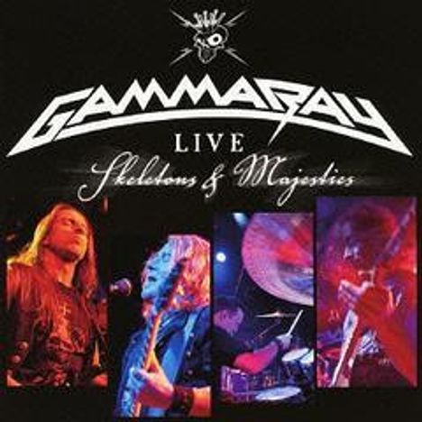 Gamma Ray (Metal): Skeletons &amp; Majesty Live + Bonus, 2 CDs