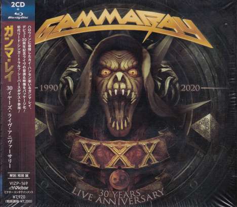 Gamma Ray (Metal): 30 Years: Live Anniversary (Digipack), 2 CDs und 1 Blu-ray Disc