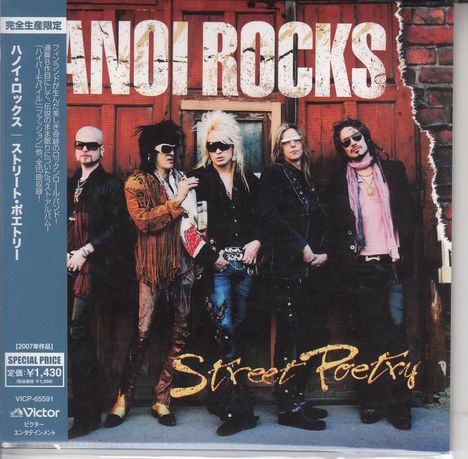 Hanoi Rocks: Street Poetry (Papersleeve), CD