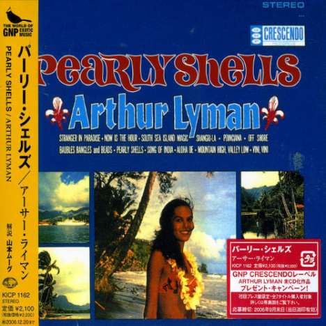 Arthur Lyman (1932-2002): Pearly Shells(Reissue), CD