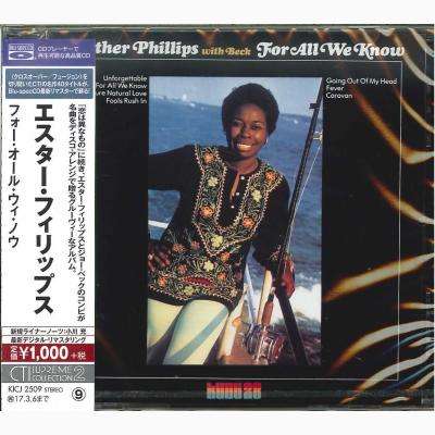 Esther Phillips: For All We Know (BLU-SPEC CD), CD