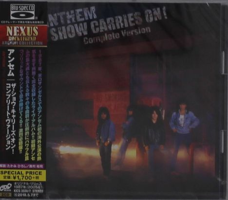 Anthem (Japan): The Show Carries On! (Blu-Spec CDs), 2 CDs