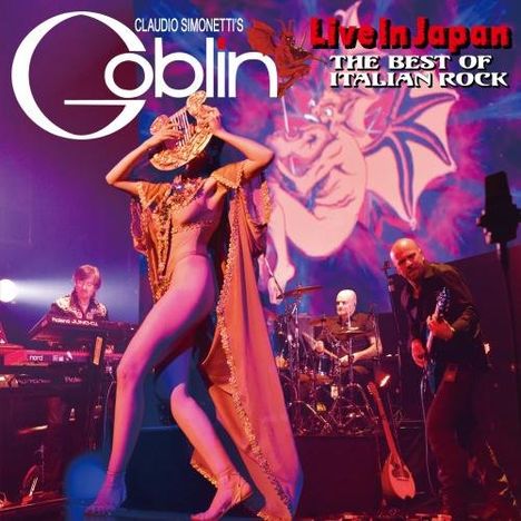 Goblin: Live In Japan: The Best Of Italian Rock (2 BLU-SPEC CDs + DVD), 2 CDs und 1 DVD