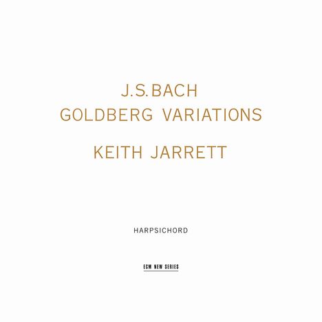 Johann Sebastian Bach (1685-1750): Goldberg-Variationen BWV 988, CD