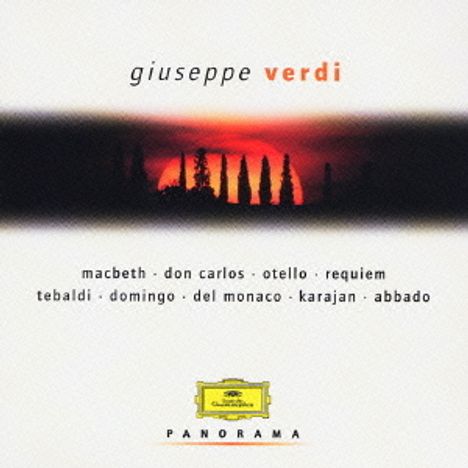 DGG Panorama - Giuseppe Verdi, 2 CDs