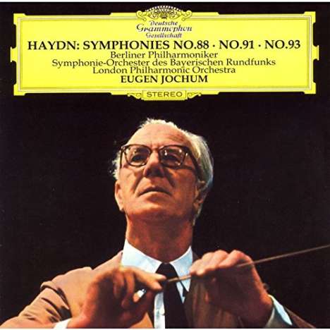Joseph Haydn (1732-1809): Symphonien Nr.88,91,93, CD