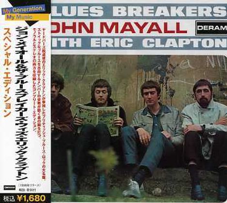 John Mayall: With Eric Clapton, CD