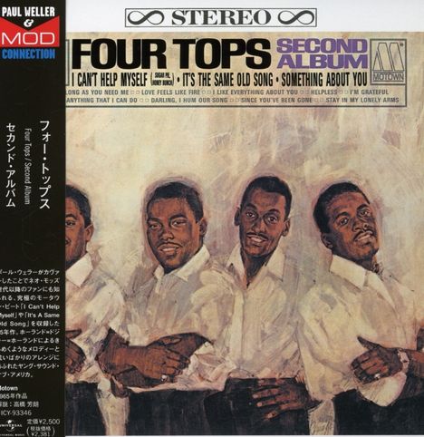 Four Tops: Second Album (Ltd.Papersleeve), CD