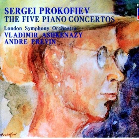 Serge Prokofieff (1891-1953): Klavierkonzerte Nr.1-5 (SHM-CD), 2 CDs