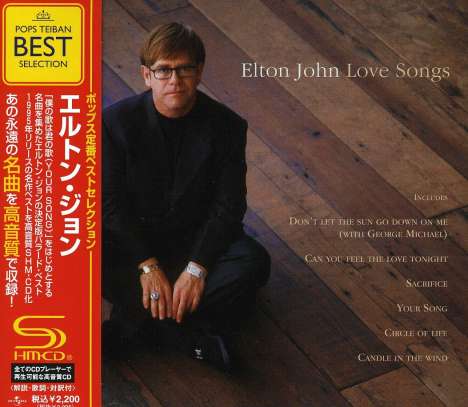 Elton John (geb. 1947): Love Songs (SHM-CD), CD
