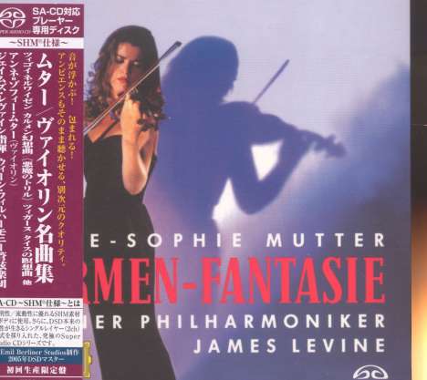Anne-Sophie Mutter - Carmen-Fantasie (SHM-SACD), Super Audio CD Non-Hybrid