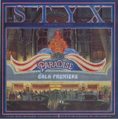 Styx: Paradise Theater, CD