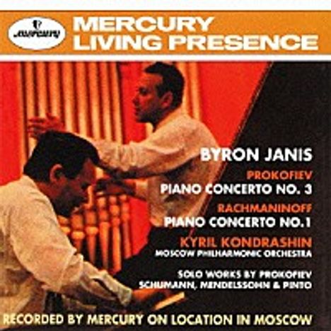 Byron Janis, Klavier, CD