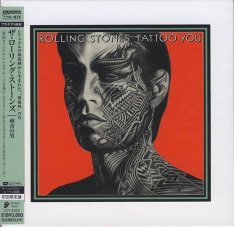 The Rolling Stones: Tattoo You (Platinum SHM-CD) (Special Package), CD