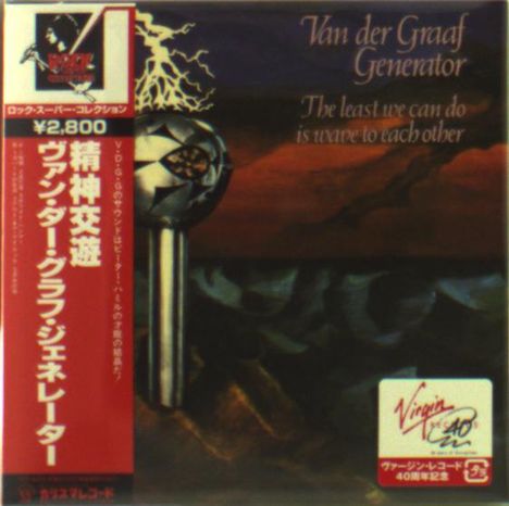 Van Der Graaf Generator: The Least We Can Do Is Wave To Each Other (Digisleeve) (SHM-CD), CD