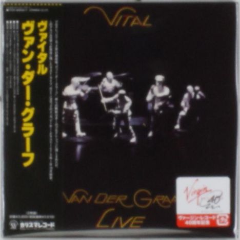 Van Der Graaf Generator: Vital: Live (Digisleeve) (SHM-CD), 2 CDs