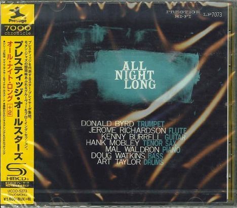 The Prestige All Stars: All Night Long +2 (Remaster) (Shm-Cd), CD