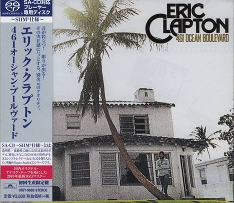 Eric Clapton: 461 Ocean Boulevard (SHM-SACD) (Limited Edition), Super Audio CD Non-Hybrid