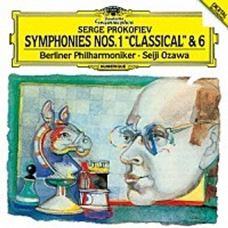 Serge Prokofieff (1891-1953): Symphonien Nr.1 & 6, CD