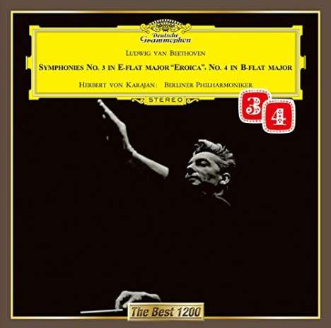 Ludwig van Beethoven (1770-1827): Symphonien Nr.3 &amp; 4, CD