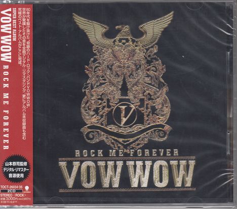 Vow Wow: Rock Me Forever (Super Best Album), 2 CDs