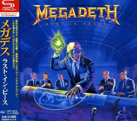 Megadeth: Rust In Peace (SHM-CD), CD