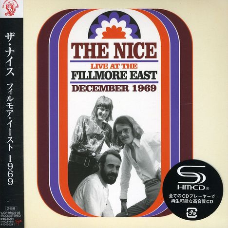 The Nice: Live At The Fillmore East December 1969 (SHM-CD), 2 CDs