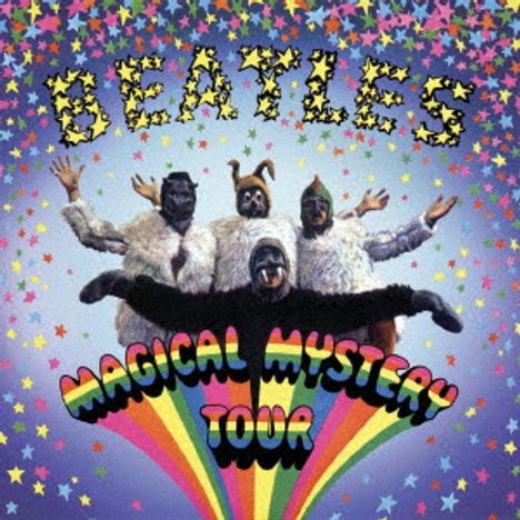 The Beatles: Magical Mystery Tour (DVD + Blu-ray + 2 x 7") (Limited Deluxe Collector's Edition Box), 1 DVD, 1 Blu-ray Disc und 2 Singles 7"