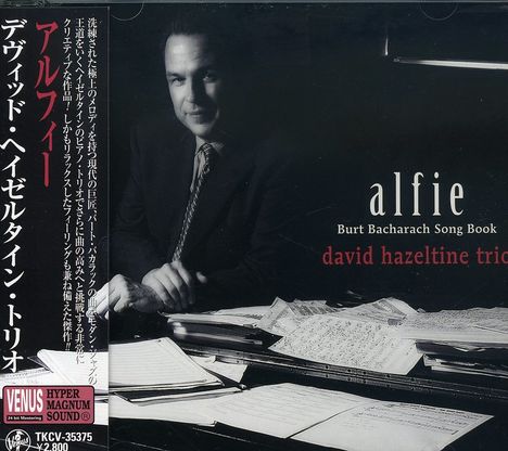 David Hazeltine (geb. 1958): Alfie: Burt Bacharach Song Book, CD